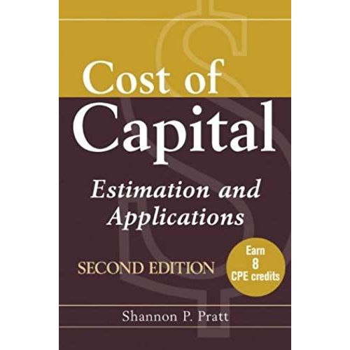 Cost Of Capital: Estimation And Applications