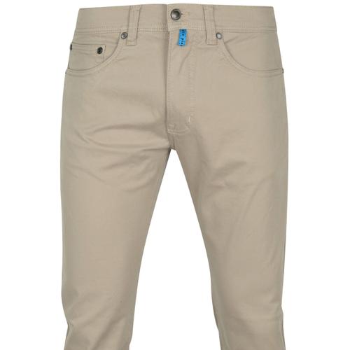 Pierre Cardin 5 Pocket Pantalon Antibes Beige Kaki Taille W 35