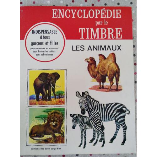 Encyclopédie Par Le Timbre Les Animaux N1 Deux Coqs D'or