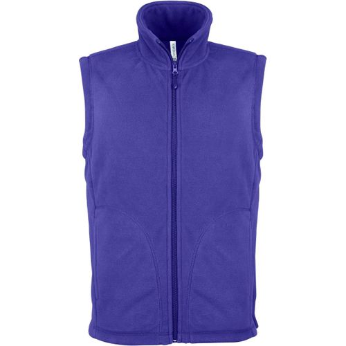 Gilet Sans Manches Micro Polaire Homme - K913 - Violet