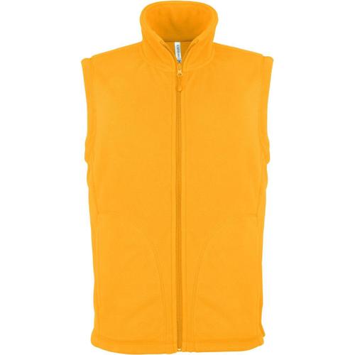 Gilet Sans Manches Micro Polaire Homme - K913 - Jaune