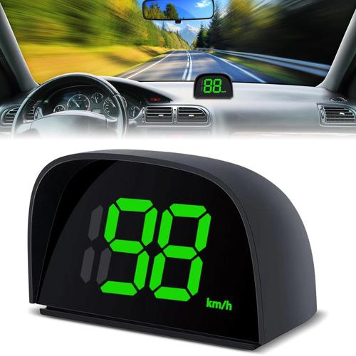 Compteur De Vitesse Numérique De Voiture : Écran Universel Hud Head Up Pour Voiture, Compteur De Vitesse, Compteur De Vitesse, Moto Pour Vélo, Moto, Voiture