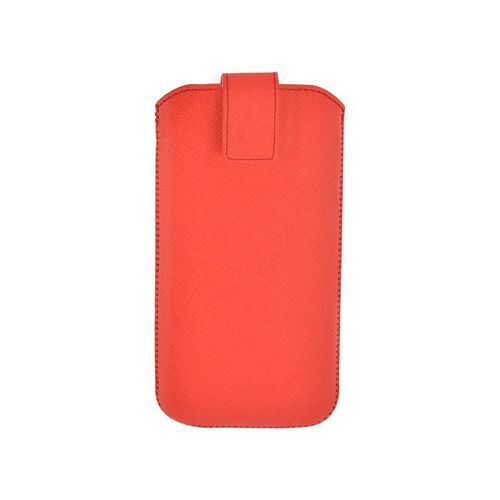 Etui Pouch Up Protecteur Universel Rouge Corail - Taille L