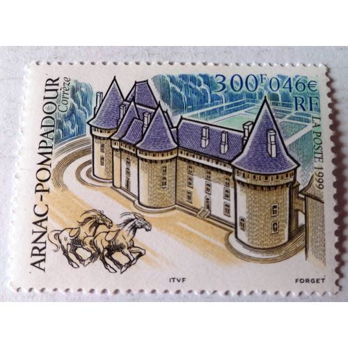 Timbre Neuf France - Arnac Pompadour - 0.46 Euro