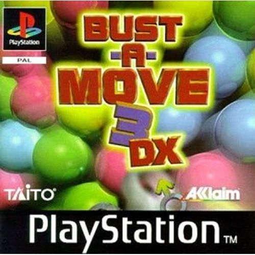 Lot - Bust A Move 3 Dx - 3dx - Sur Ps1 - Playstation 1 + 1 Jeu Pc Neuf (Voir Photos)