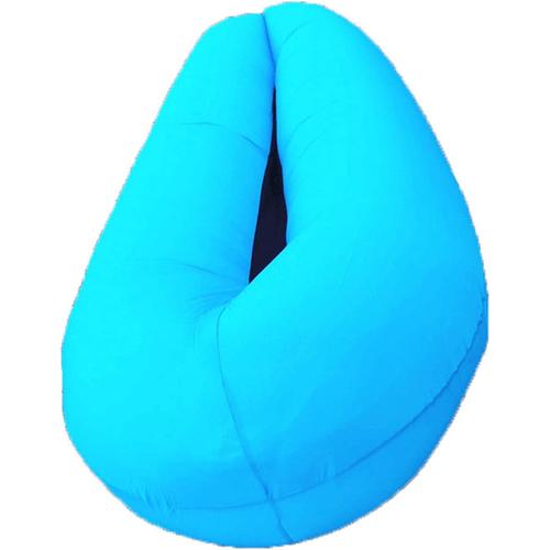 Chaise Longue Gonflable, Canapé Gonflable Rapide Portable Avec Sac De Transport, Sac De Couchage Pliable Canapé Paresseux Étanche Anti-Fuite Pour Plage, Piscine, Camping, Extérieur