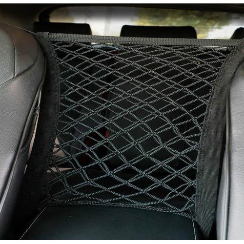 Filet De Rangement Universel Extensible Pour Voiture, Barrière Pour Animaux De Compagnie À L'arrière De La Voiture (Une Poche)