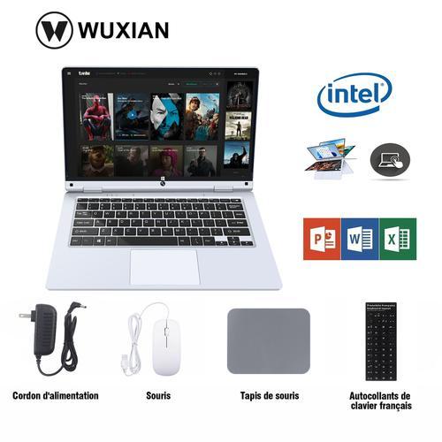 WUXIAN Y116 - 11.6" Intel Celeron N4020 - 1.1 Ghz - Ram 8 Go - SSD 256 Go - Argent