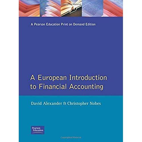 A European Introduction To Financial Accounting