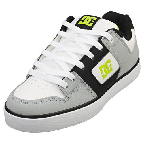 Dc Shoes Pure Baskets Patin Lime Blanche