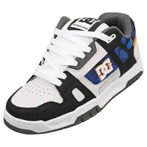 Dc Shoes Stag Baskets Patin Blanc Noir