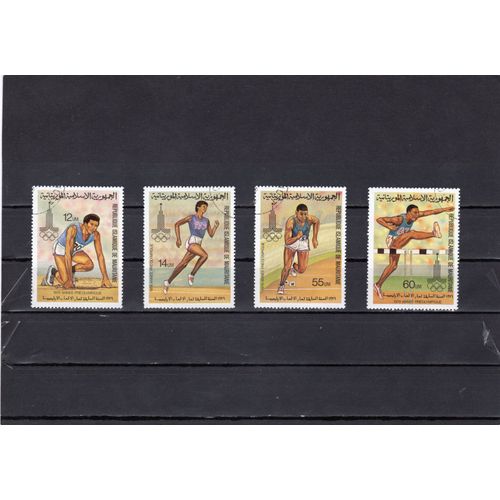 Timbres-Poste De Mauritanie (Année Préolympique)