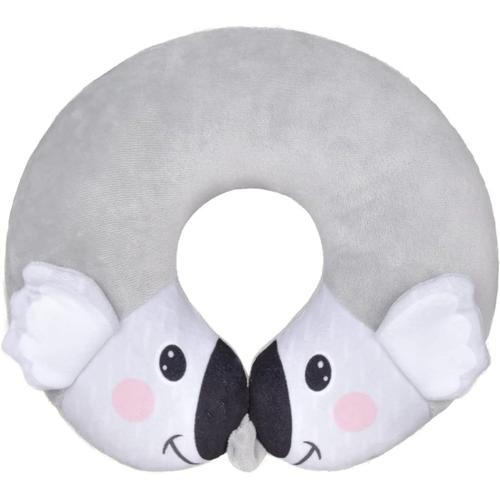 Koala Koala Coussin De Voyage Enfant En Pp Coton Oreiller De Voyage Peluche Tête/Cou Support Parfait Avion Voiture Tgv Domicile - Koala