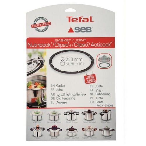 Joint 8/10l d=253 pour Autocuiseur Seb, Autocuiseur Tefal