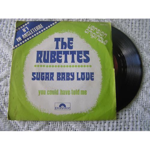 Vinyle 45 Trs : The Rubettes - Sugar Baby Love