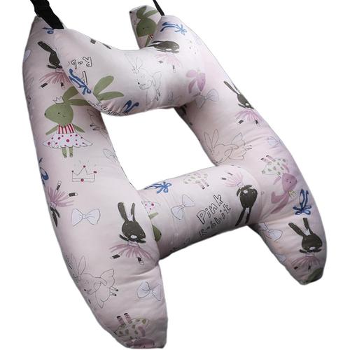 Lapin En Jupe Fleurie Avec Oreiller Cervical Lapin En Jupe Fleurie Avec Oreiller Cervical Support D'appui-Tête De Voiture Pour - Oreillers Pour À Grande Courbure Pour Dormir -