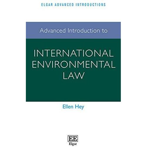 Advanced Introduction To International Environmental Law