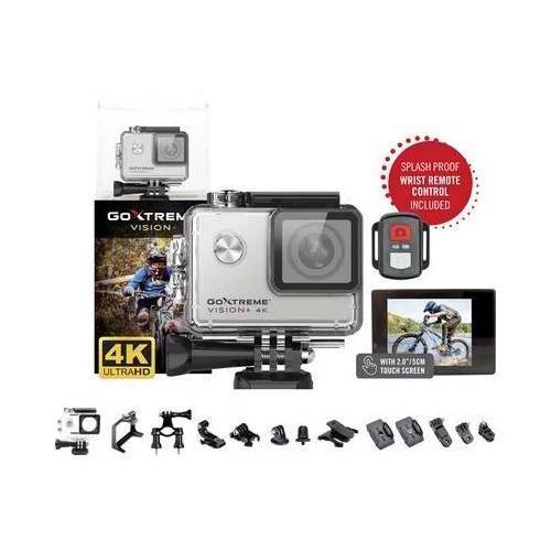 Caméra Easypix GoXtreme Vision 4K Ultra HD Gris Wifi Slow Motion Sport Randonnée