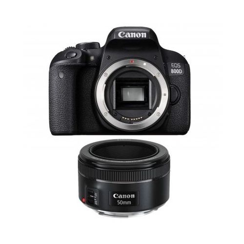 CANON EOS 800D 24.2 Mpix + EF 50mm F1.8 STM