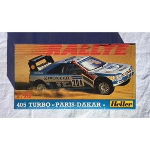 Heller 405 Turbo Paris Dakar-Heller
