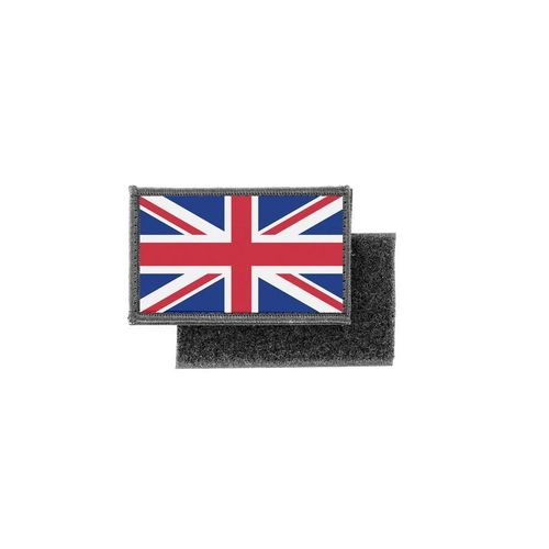 Patch Ecusson Imprime Badge Drapeau Uk Anglais Royaume Uni Union Jack