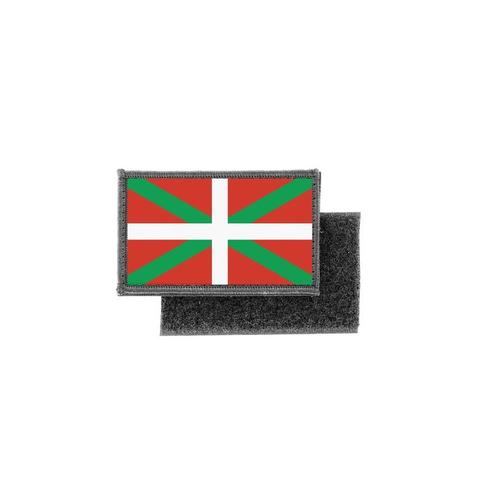 Patch Ecusson Imprime Badge Drapeau Euskadi Pays Basque