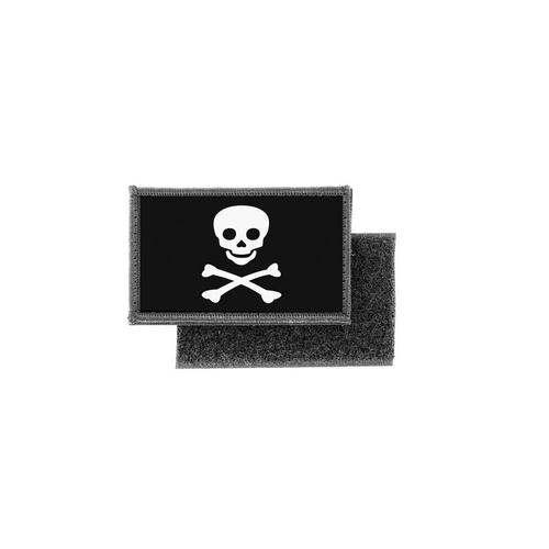 Patch Ecusson Imprime Badge Drapeau Pirate Jolly Roger