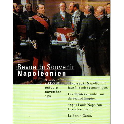 Revue Du Souvenir Napoléonien N°415