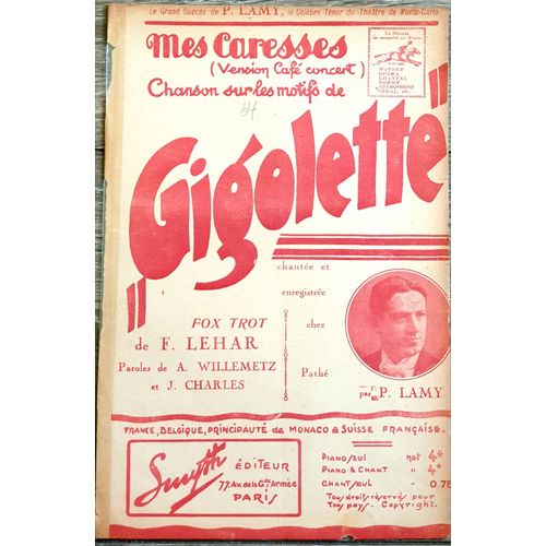 Mes Caresses ( Version Café Concert ) Gigolette