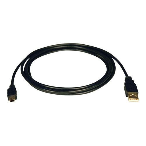 Eaton Tripp Lite Series USB 2.0 A to Mini-B Cable (A to 5Pin Mini-B M/M), 6 ft. (1.83 m) - Câble USB - USB (M) pour mini USB type B (M) - USB 2.0 - 1.8 m - moulé - noir