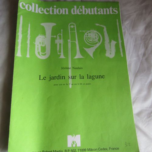 Le Jardin Sur La Lagune Pour Cor En Fa Ou Mi B Eb Et Piano