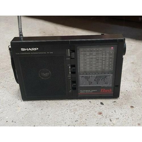 Radio Sharp Récepteur Mondial FV-310