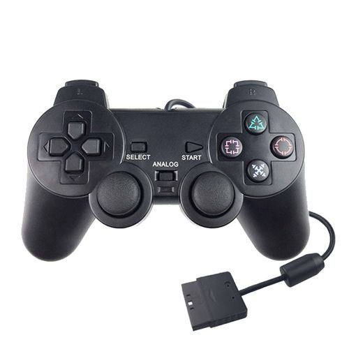 Manette De Jeu De Contrôleur Transparente Pour Ps2 Transparente Pour Sony Playstation 2