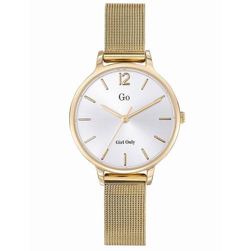 Montre Go Girl Only En Maille Milanaise Jaune