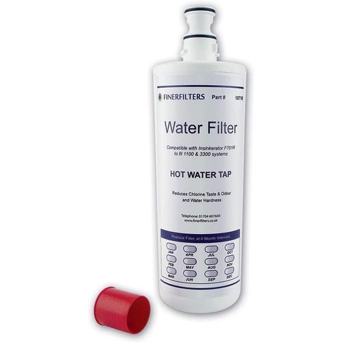 FF-40 Cartouche de filtre à eau compatible avec InSinkErator F-701R Filtre à eau dure (1)
