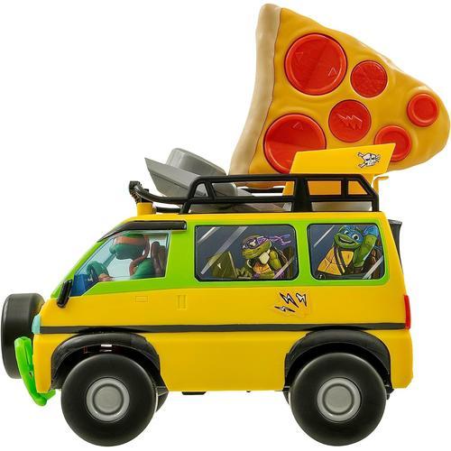 Citronier - Camion Tortue Ninja - Camion Tortue Ninja Lance-Pizza Télécommandé 2,4 Ghz - Tortue Ninja - Tmnt Pizza Blaster Rc Édition Film ¿ 5 Ans Et Plus