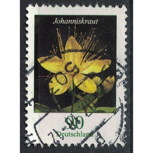 Allemagne 2017 Oblitéré Rond Used Fleur Johanniskraut Millepertuis Perforé Su