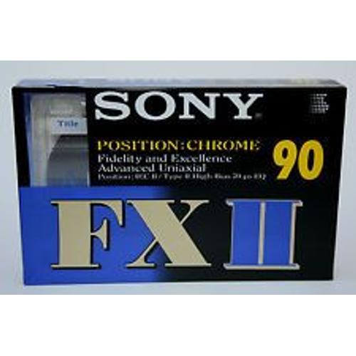 K7 audio SONY FX II 90