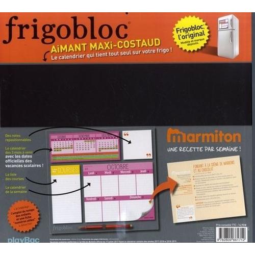 Livre : Frigobloc, le calendrier maxi-aimanté pour se simplifier