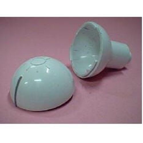 Bouton blanc pour Hotte Scholtes