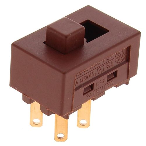 Interrupteur curseur lumiere 4 cosses pour Hotte De Dietrich, Hotte Miele, Hotte Bauknecht, Hotte Rosieres, Hotte Ariston, Hotte Indesit, Hotte Scholt