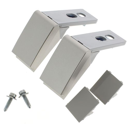 Kit reparation poignee grise adaptable pour Refrigerateur Liebherr, Congelateur Liebherr, Cave a vin Liebherr