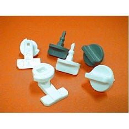 Verrous par 2 pour Hotte Bosch, Hotte Miele, Hotte Siemens, Hotte Neff