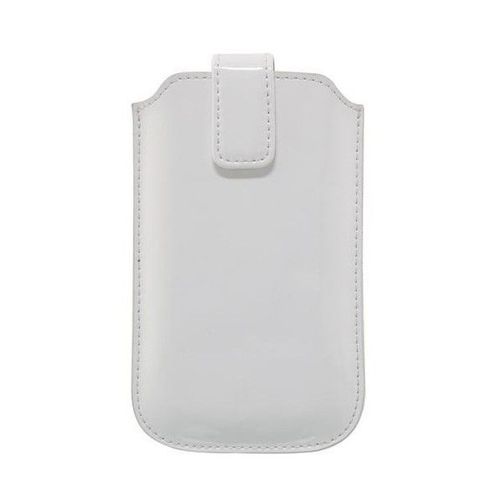 Etui Protecteur Universel Pouch Up Blanc Vinyl Eco-Cuir (Pu)