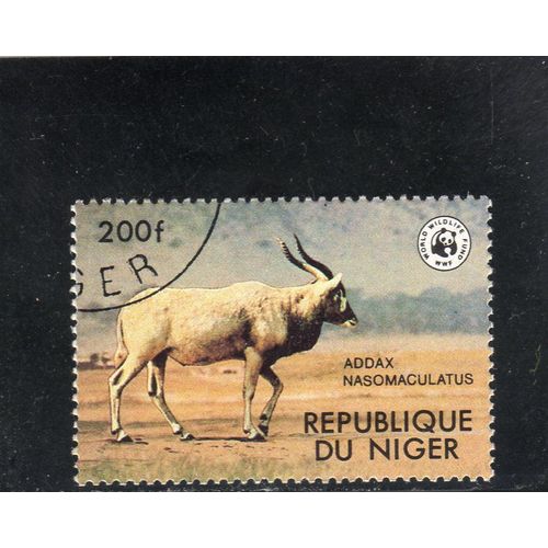Timbre-Poste Du Niger (Animal En Voie De Disparition)