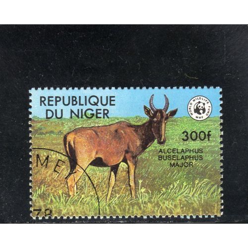 Timbre-Poste Du Niger (Animal En Voie De Disparition)