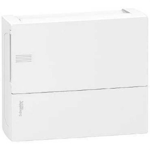 SCHNEIDER MIP10112 | Mini PRAGMA surface box 12 modules porte pleine