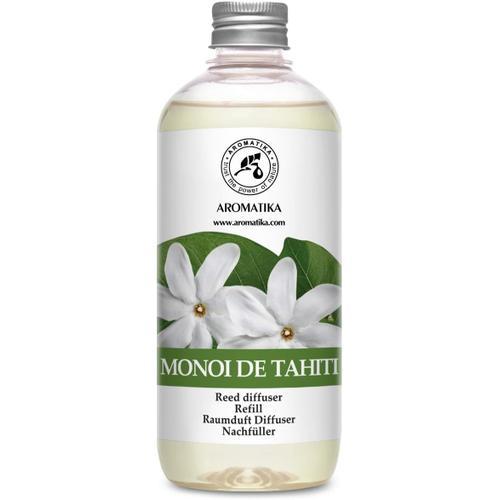 Transparent Transparent Recharche Diffuseur De Parfum Monoï De Tahiti - 500ml - Batonnets De Parfum - Parfum Gardenia Tahitensis - Parfum 