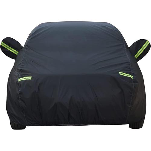 Noir Bache Voiture Exterieur Oxford Compatible Avec Porsche 911(991) 2011-2017, Housse De Protection Imperméable, Couverture Auto Anti Uv Neige Poussière, Ouverte Latérale Pour Cabine, Noir