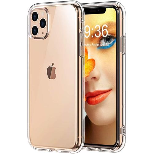 Housse Etui Coque Silicone Pour Iphone 11 Pro Max Transparent